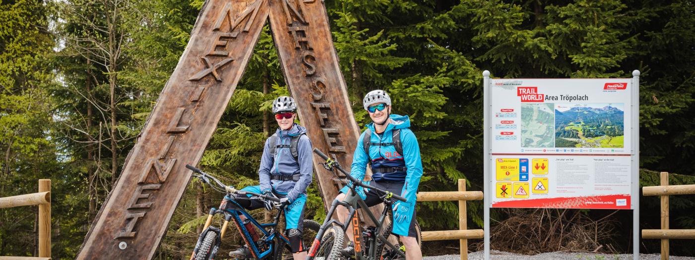 Mountainbike-Abenteuer am Nassfeld - der Flow Trail Mex-Line I.