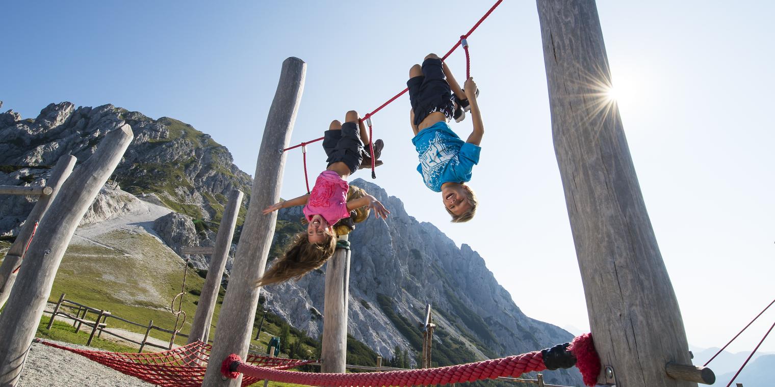 Bergspielplatz Almrausch am Gartnerkofel am Nassfeld in der N&auml;he des Almhotel K&auml;rnten