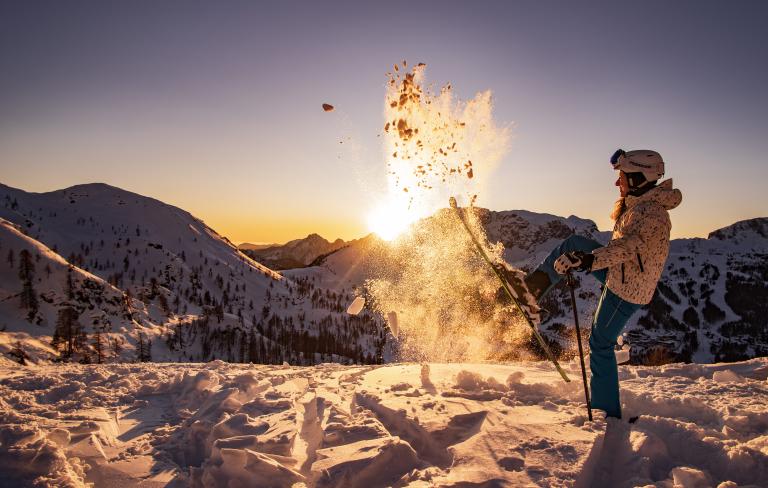 Ski- und Winterspaß im Almhotel Kärnten am Nassfeld