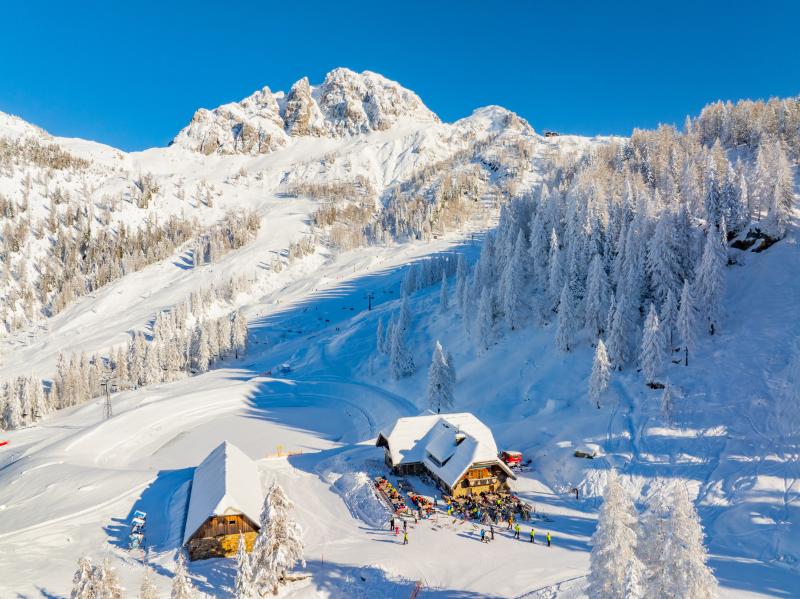 Nassfeld ski resort - ski vacation & fun on the slopes at the Almhotel ...